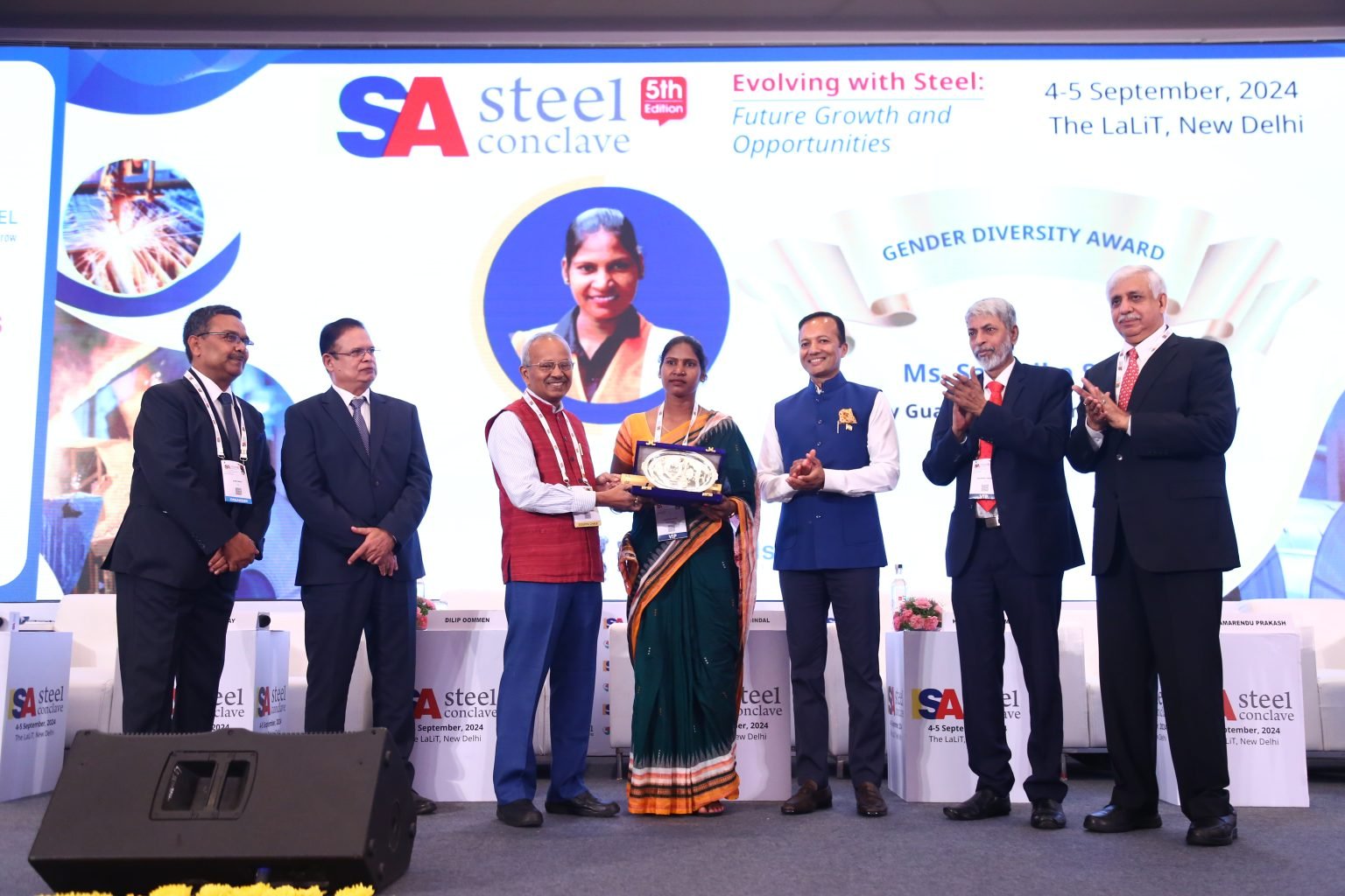 Sagarika Soren of Jindal Stainless honoured with ‘Wings of Steel’ Award for leadership and resilience, 