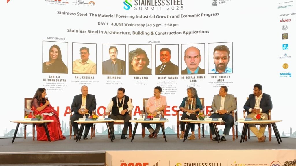Panel discussion on the topic - Stainless Steel in Architecture, Building and Construction Application