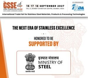 Global Stainless Steel Expo 2027 Receives Official Support from Ministry of Steel, Government of India